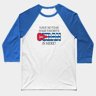 Your Favorite Cuban Baseball T-Shirt